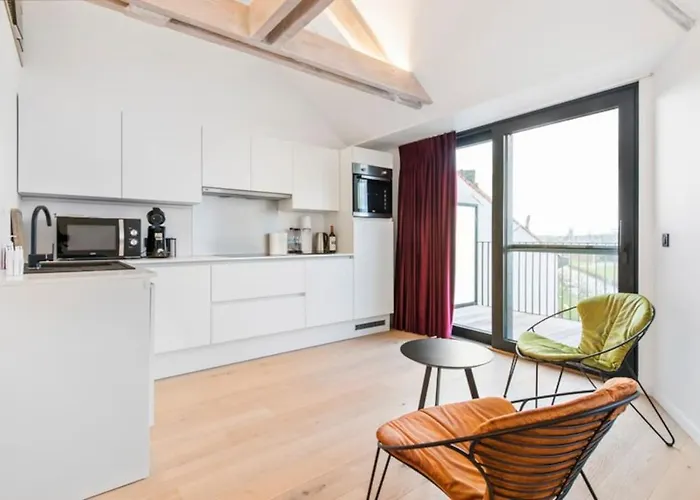 公寓 Design Loft Near The Of 根特